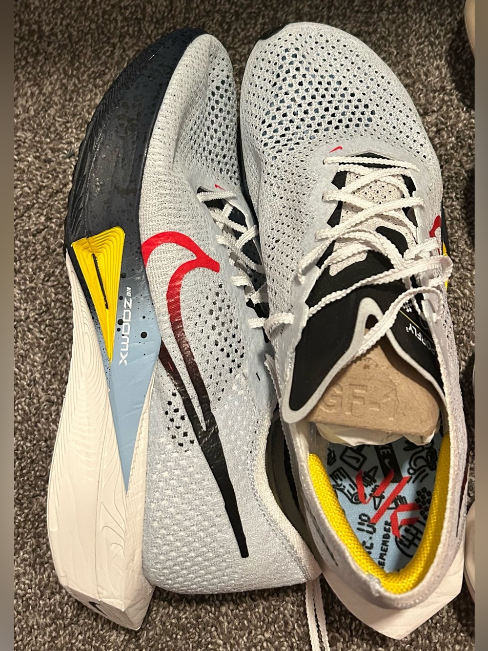 Nike Men's Vaporfly 3 Platinum Psychic Blue